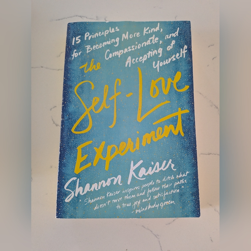 The Self-Love Experiment Book by - Blue Cover